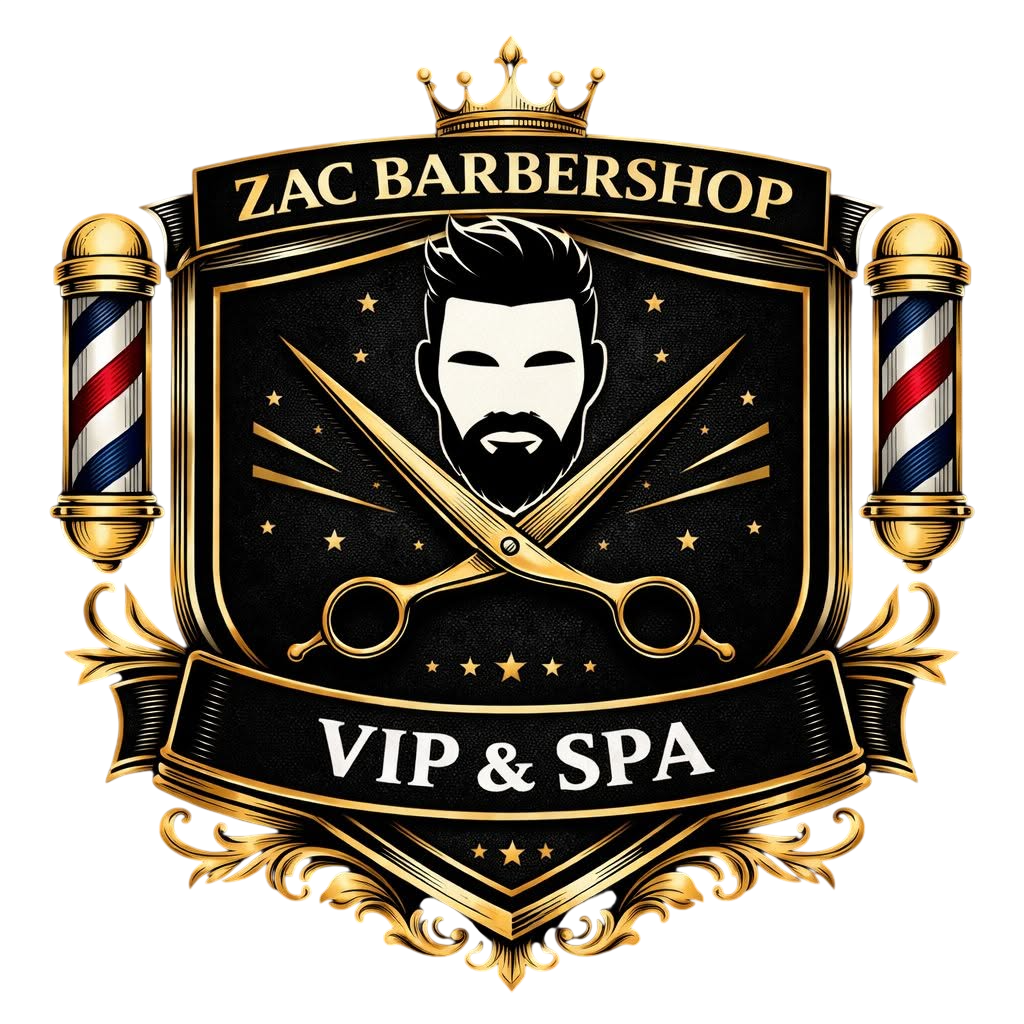 Logo Zac Barbershop VIP & Spa